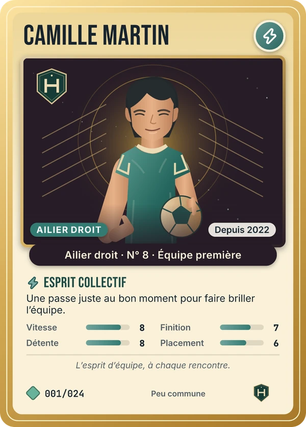 Carte de démonstration fictive, modèle Légende