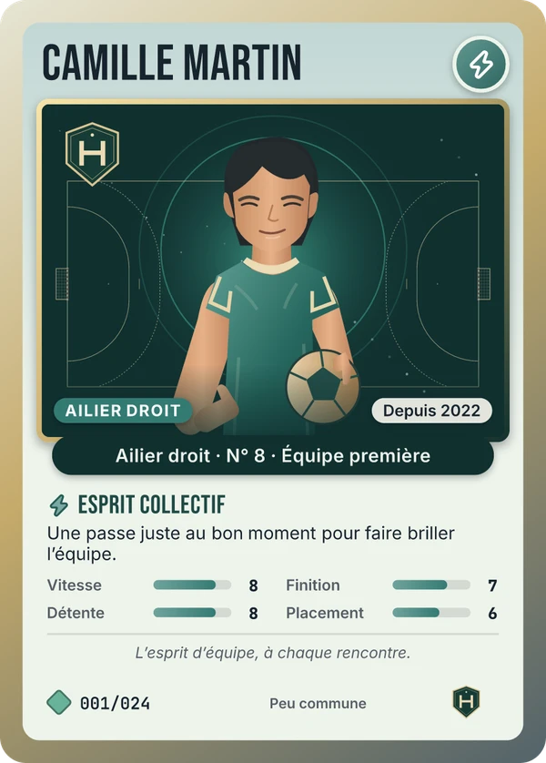 Carte de démonstration fictive, modèle Tactique